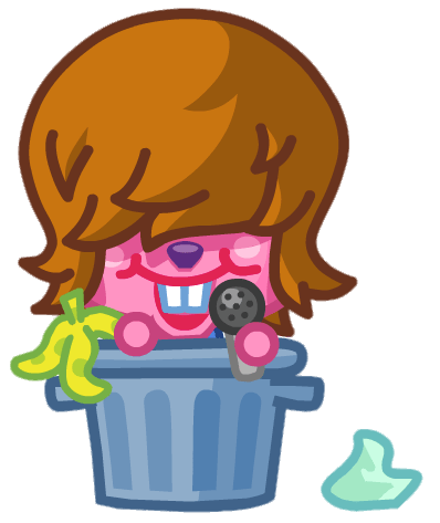 Dustbin Beaver the Moptop Tweenybop In Dustbin