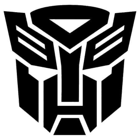 Autobot Logo Black