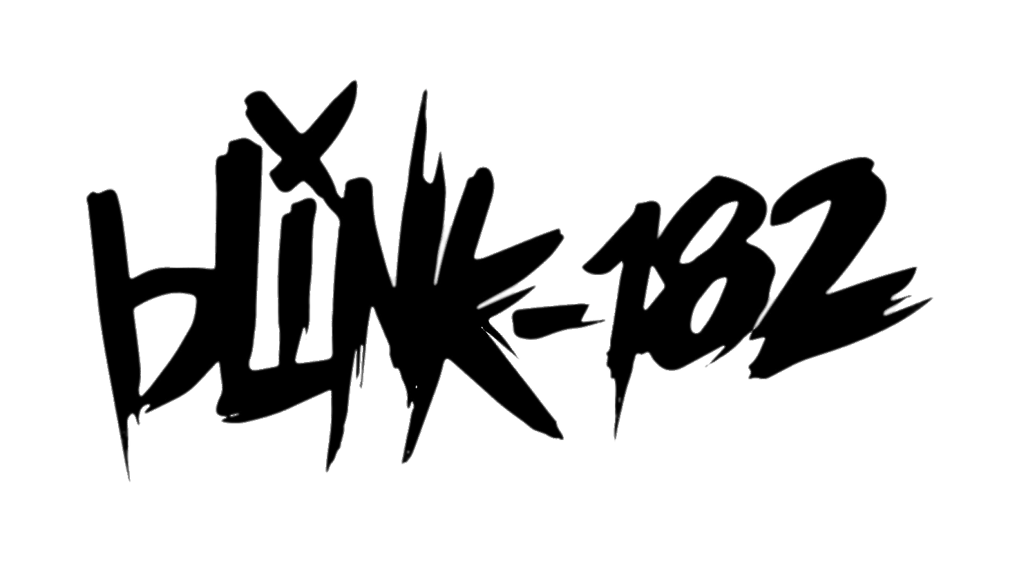Blink 182 Logo Black