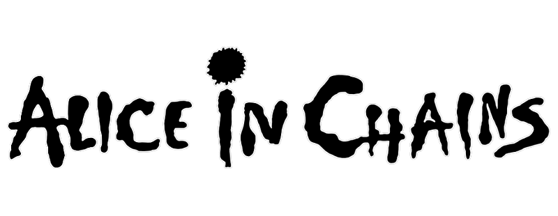 Alice in Chains Logo Black