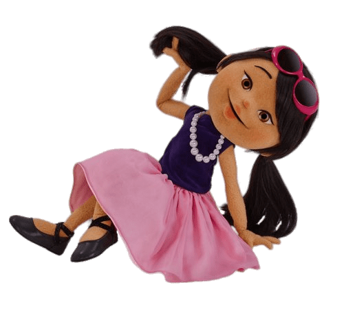 Julie's Greenroom Character Peri Posing