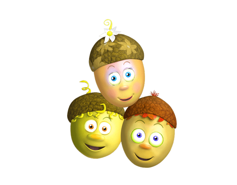 Everthing's Rosie Characters Acorns