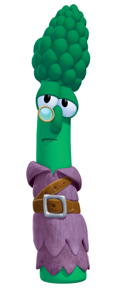 Archibald Asparagus As Friar Cluck