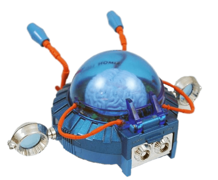 Captain Future Character Professor Simon Wright Brain