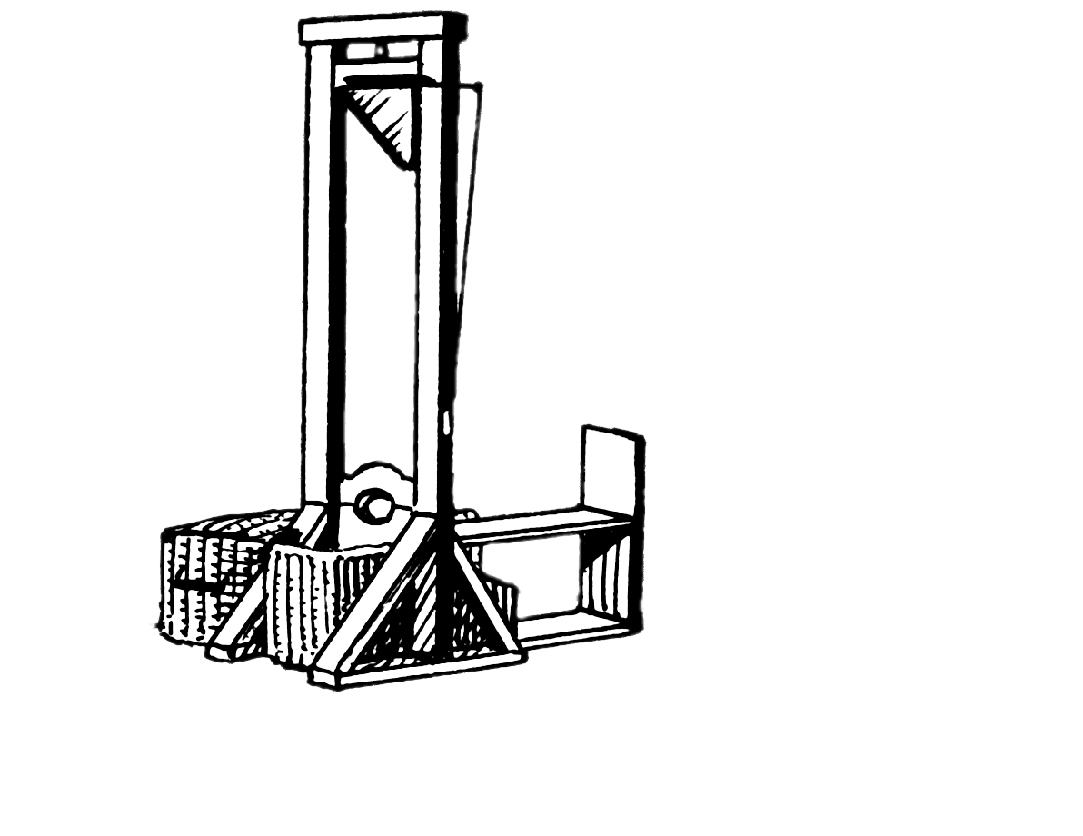 Guillotine Illustration
