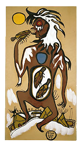 Wendigo Ethnic Drawing