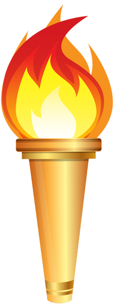 Olympic Torch Clipart