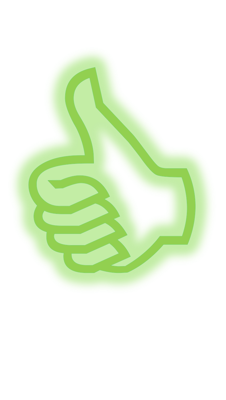 Thumb Up Green