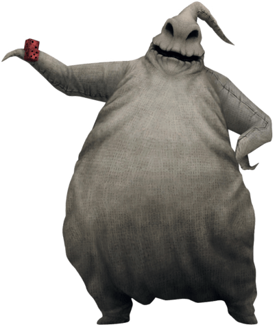 Oogie Boogie Boogyman Holding Dice