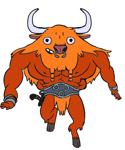 Adventure Time Mannish Man the Bull