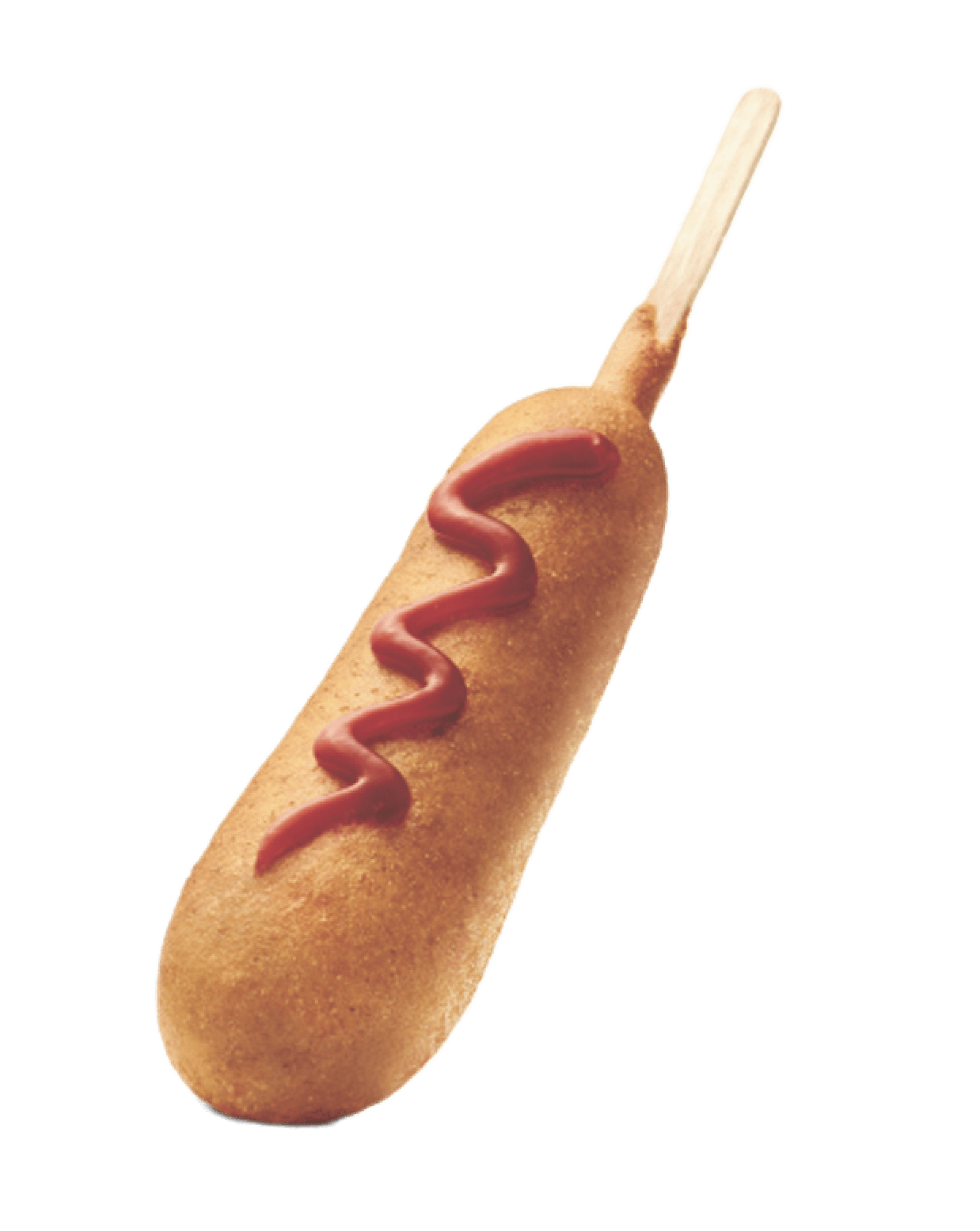 Corn Dog With Ketchup