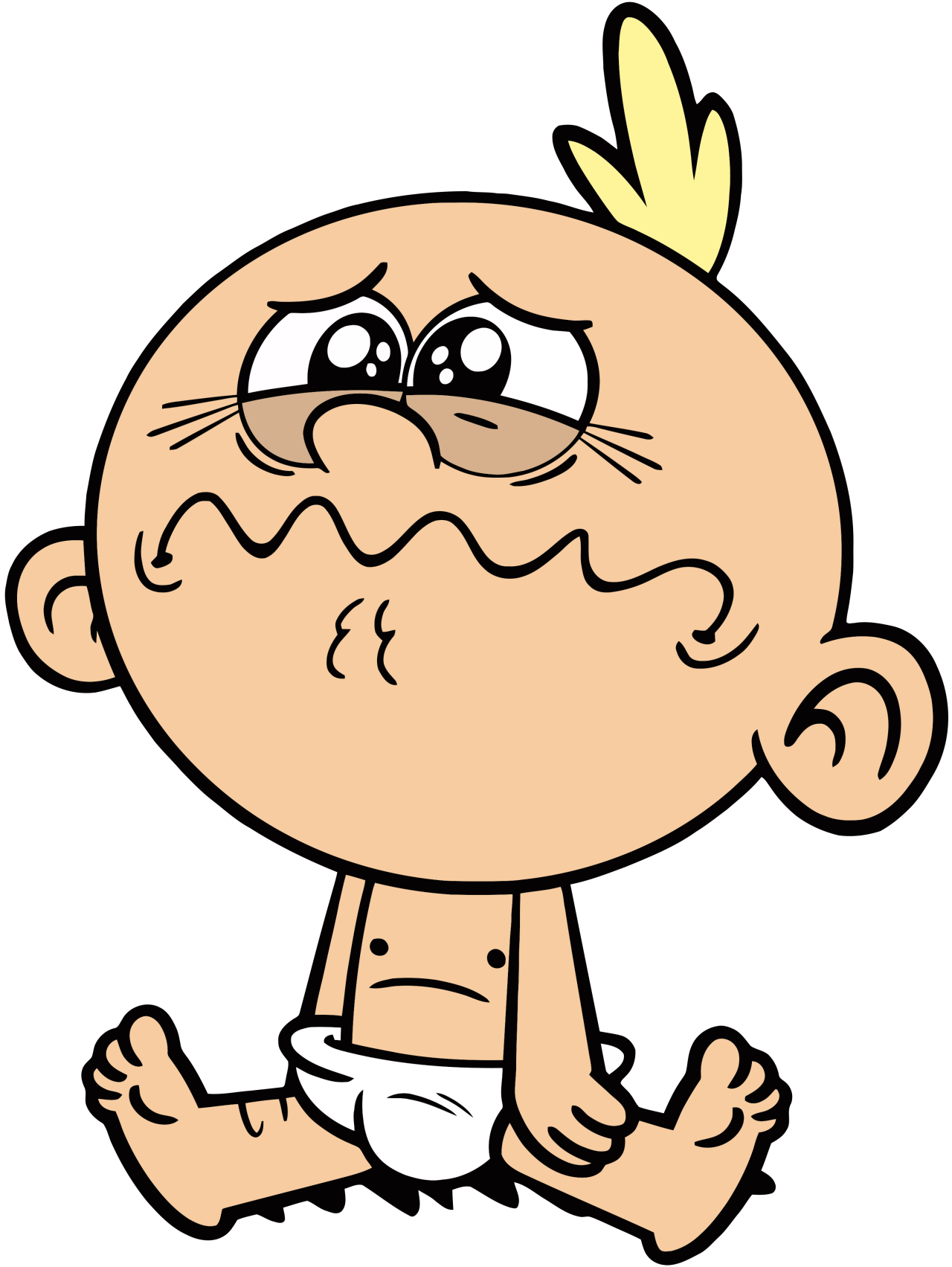 Baby Lily Loud About To Cry