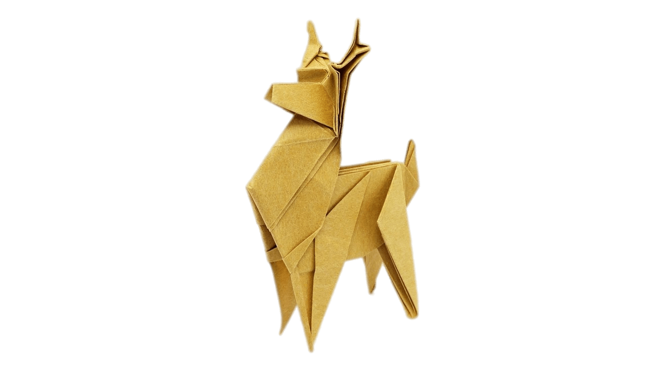 Origami Reindeer