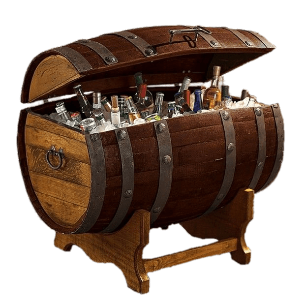 Tequila Barrel Ice Chest
