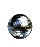 Small Hanging Disco Ball