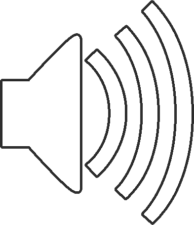 Transparent Volume Icon