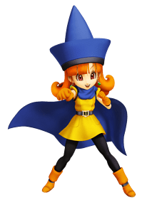 Dragon Quest (Dragon Warrior) character Alena punching