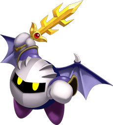 Kirby Meta Knight Ready To Strike Sword