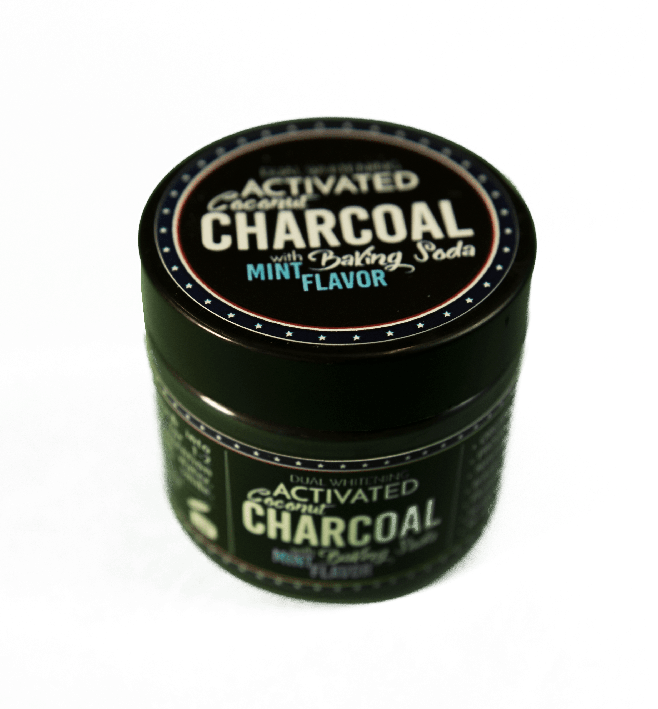 Charcoal Teeth Whitening Powder Mint Flavor