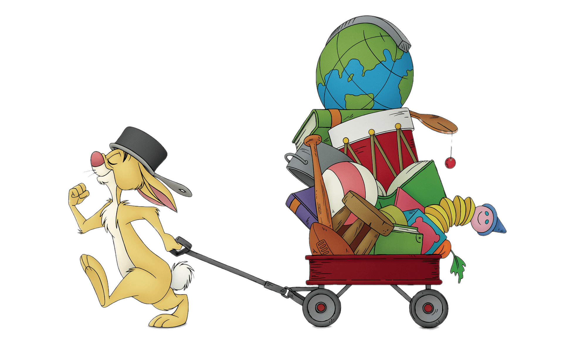 Winnie the Pooh Rabbit Is Moving