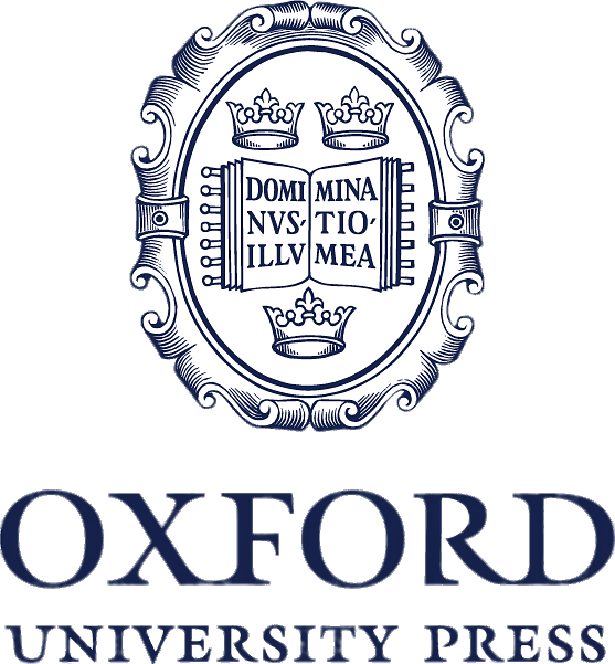 Oxford University Press blue logo and shield