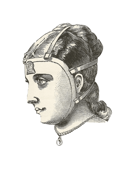 Victorian Toilet Mask - Face Glove