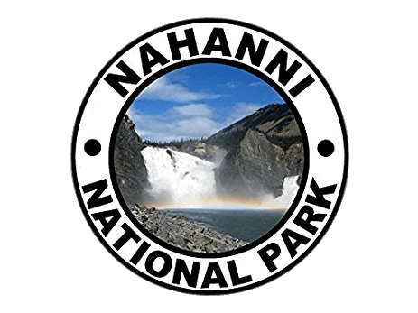 Nahanni National Park Round Sticker