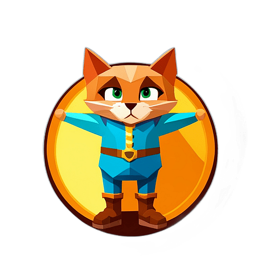 Puss In Boots, Fairytale Character - Circle App Icon | Fan Art