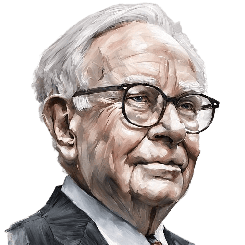 Warren Buffett Portrait