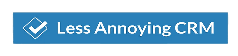Less Annoying CRM logo banner
