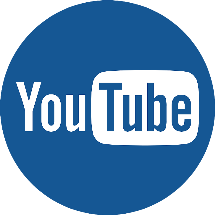 YouTube dark blue 