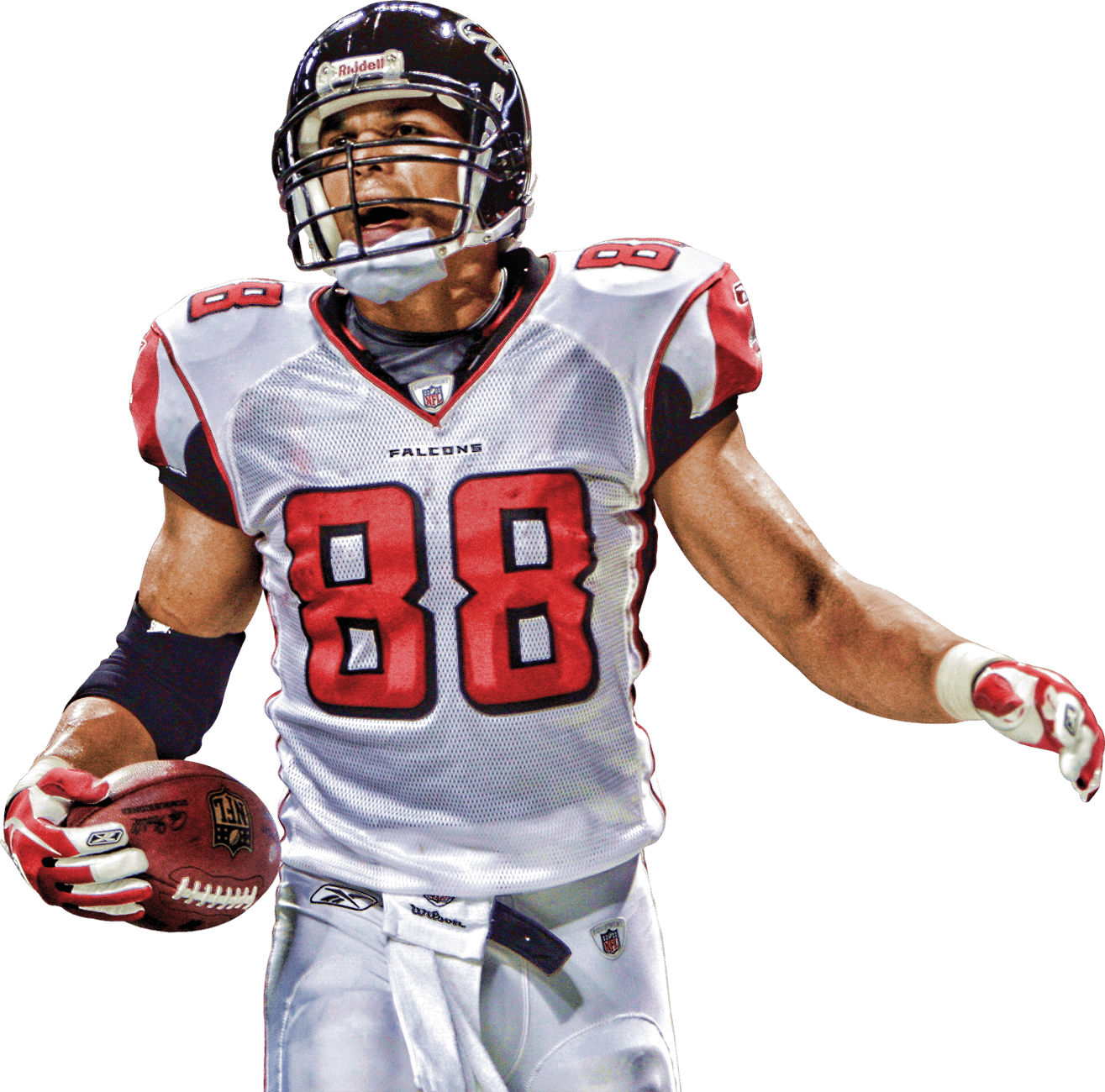 Former 88 Atlanta Falcons Tony Gonzalez