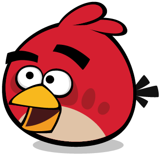 Angry Bird Red Smiling